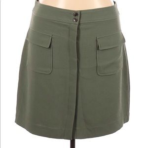 Banana Republic olive green skirt size 2